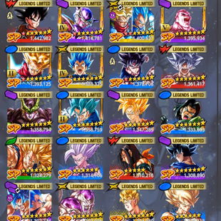 D707-IOS+Android-6 UL(Frieza+Majin Vegeta+Goku Uis)+48 Legends+Good Equipment+Vip Zenkai+Team GT+Son Family+Nice Account - Image 4
