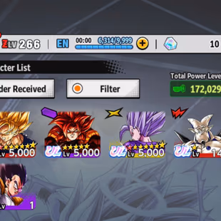 D573-IOS+Android-5 UL(Beast Gohan+SS4 Gogeta)+44 Legends Good Star+Vip Equipment+Nice Team Fusion+SS2 Goku+Zamasu+Vegito - Image 2