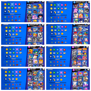 17400 Trophies | 54 Brawlers | 3 Legendary Surge| Sandy | Amber | 11 Skins | Full Email Access - Image 4