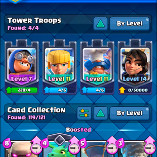 🌟9100 TROPHY🌟43 LVL | KT 14 | 119 CARDS | 6 MAX CARDS | 2 ELITE CARDS | 4 EVO | EMOTE 40 | GVRQ90QV0 - TAG ACCOUNT - Image 6