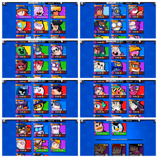 44 Brawler||7k Trophy||Max brawler 3||SURGE.SPIKE||Hayperchrad 2||Skin 35||59 Gem's|| - Image 2