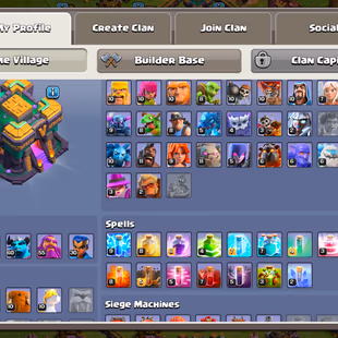 FULLY MAXED TH14  FULL MAX HEROES  FULLY STACKED MAGIC ITEMS | GOOD EPI EQUIPMENTS | NAME CHANGE AVAILABLE | INSTANT - Image 7