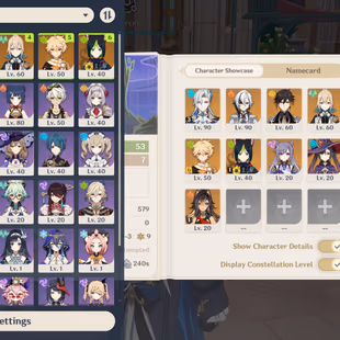 AR53 | ASIA [MALE] C3R1 Neuvillette + Arlecchino + Zhongli + Jean + Tighnari + Dehya + Keqing | Tome of Eternal Flow - Image 3