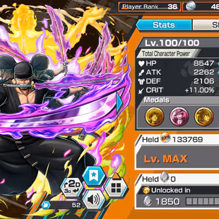 BR279-7 Ex Meta(Luffy Gear 5+Zoro+Kid Law+Shank Red+White Beard+Big Mom+Oden)+SUP 147%+Good Medal+Uta+Oden V2+Noland - Image 5