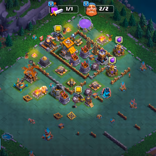 TH13 [FULLY MAX] |! 5X HERO MAX |! 6TH BUILDER |! EQUIPMENT [FB MAX] [EB 8] [AF 14] |! 209 MEDAL |! RARE OBSTICLE |!BH10 - Image 6