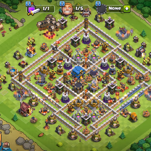 CHEAP  1150 GEMS  TH 12 [] 50-50-30-20 HEROES [] RENAME 500 [] 120 XP [] INSTANT- AVAILABLE [] FULL SAFE SECURE - Image 1