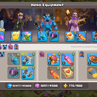 200 XP TH-17 | 6 BUILDERS | F.ARROW [20 LVL] | 1877 WAR STAR | 38-50-41-28-14 | HIGH WALLS | NC-FREE | INSTANT DELIVERY - Image 5