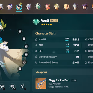 NA  AR 56 | 13 | 3 Leg | Eula | Ganyu | Hu Tao | Itto | Venti | Ayaka | Dehya | Ayato | Jean | Keqing | Tartaglia | Qiqi - Image 4