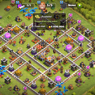 |! FULLY MAX TH 11 || 4X HERO MAX || EPIC [FB LP] || 162 MEDAL || 110 WAR STAR || BH-6 - Image 2