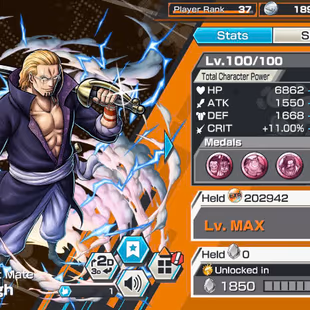 BR437-All Meta 5 Ex Max(Kuzan+Shank v4+Lucci+Gear 5+Roger)+Good Medal+Support 149+Young Ray Max+Katakuri Max+Oden v2+Boa - Image 7