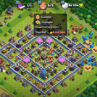 TH 12 FULL MAX | 10 EPIC HIGH EQUIPMENT | HERO [ 65-65-40-40 ] NC-FREE | 486 MEDEL | FULL MAGIC ITEM | XP-115 | 3004 GEM - Image 1