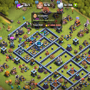 !!FULL MAX TH13!! HIGH BH-6 BUILDER!! EPIC-[GG-MAX!MM-MAX!RS-MAX!EB-MAX]!! HERO-75-75-50-50-25-(5X MAX)!! 164-XP!! SKINS - Image 2