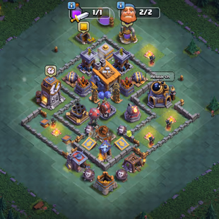 CLOSE MAX TH14 [WALL MAX] |! HEROES 57-50-36-33-17 |! EPIC [RS 20] [EB 14] [SB 11] |! 175 CWL MEDAL |! BH-8 |! 167 XP - Image 8