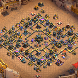 🔥HELPER MAX(21k GEMS) 💎WAR ARENA SCENERY [] TOWNHALL 17 - 274 XP - HERO MAX - 33 EQUIPMENT - 1K MEDAL - 4400 STAR - Image 1