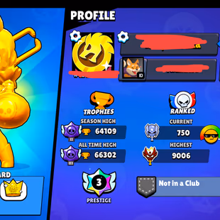 200 win streak Gale | 64k Trophies | Prestige 3 | Masters | Instant Delivery - Image 1