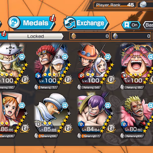 Hyber Boost 22-8 Ex(Roger V2-White Beard-Yamato Ace-Kid Law-Shank Red-Lucci-Big Mom-Oden)-VIP Medal-Support 156%-BR101 - Image 1