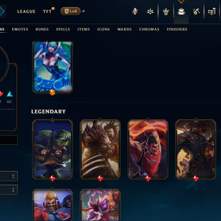 [NA] |  Level 39 |  Unranked |  231 Skins |  1525 BE |  4160 RP |  Honor Level 3 |  137 Champs - Image 1