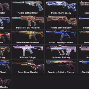 EU 1 KNIFE 32 SKINS 2500 VP Elderflame Operator Iridian Thorn Blade Piedra del Sol Ghost I... ! MKG03174 - Image 2