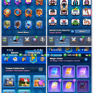 LEV-33 ACCT | 2-EVO CARDS | 1-MAX CARD | 6155 TROPHIES | KT-11 | ARENA-17 | FREE RENAME | CHEAP & INSTANT DELIVERY - Image 3