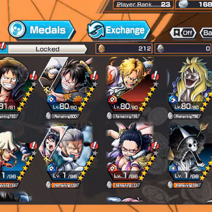 2 Ex Meta(Zoro-White Beard)-Young Ray max-Doflamigo max-Ben-Yasopp-Oden V2-Rayleigh V3-SUP 136%-Good Medal-Items-BR162 - Image 4