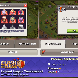 [ LOCAL  MALAYSIA TH10 ] 94 XP | MAGIC ITEMS | HERO'S 40-40-10 | 500 GEMS RENAME | QUICK DELIVERY - Image 4