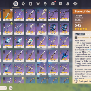 AR 52 || 36 CHARACTERS || NEUVILETTE KAZUHA HUTAO SIGNATURE  WEAPON  || HOYO AND GMAIL LOGIN || SAFE AND SECURED - Image 8