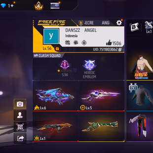 V58|LVL56|148COSTUME(17MYTHIC)|158WEAPON(3EVO+36MYTHIC)|BLUEFLAMEDRACO-AK47LVLMAX|STERLINGCONQUEROR-M1887LVL5|CINDEREDCO - Image 1