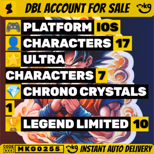 Dragonball Legends: 7 ULTRA And 7 LL Characters | Android | Unleash Saiyan Power! ! MKG0254 - Image 1
