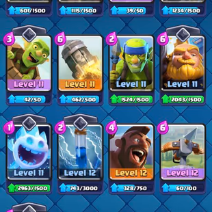 |2in1| CR - BS | 34 LVL | 4813 TROPHIES | 2062 VICTORIES | Serenity Peak | 12 KING LEVEL | FULL ACCESS | Warranty | GIFT - Image 7