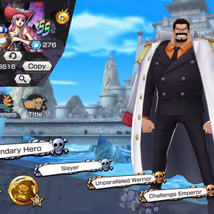 BR622-IOS+Android-12 Ex(Saturn+Garp+Gear 5+Shank v4+Roger+Yamato Ace+Akainu+Kid Law)+Good Medal+Support 147+Yasopp Max - Image 2