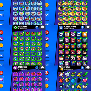 26 Brawlers MAX | 17 Hypercharge | 84 Brawlers Unlocked | 60000 Trophies | 185 Skins | 26 RANK MAX | Rename 90 - Image 5