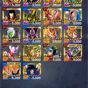 D63-Vip Account-8 UL(SS4 Gogeta Full Red Star+Turles+Goku Uis)+36 Legends+Vip Equipment+Good Team PVP+Sparking+Zenkai - Image 7