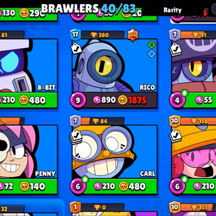 |2in1| BS - CR | 5733 TROPHIES | 40 BRAWLERS | 2 Legendary | 871 VICTORIES | 47 LVL | 97 GEMS | FULL ACCESS | GIFT - Image 8