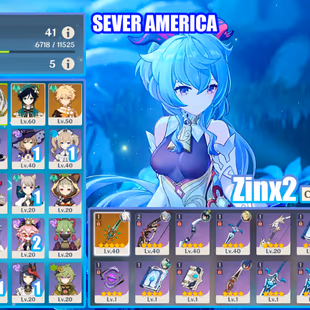 R158-America-AR41-12 Character-Nahida-Ganyu-Shenhe-Venti-Kuki-Xinyan-Xiangling - Image 3