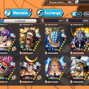 BR329-Hyber 55+10 Ex(Roger v2+Gear 5+Roger+Shank v3+Kaido v3+Zoro+Shank....)+Vip Medal+SUP 164%+Many Bounty Festival Max - Image 7