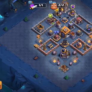 [ TH-12 FULLY MAX ] || G.GUANTLET - NICE EQUIPMENT || MAX DEFENCES - WALLS || HEROS : 65-65-39-40 [MAX] | MP LEFT - Image 7