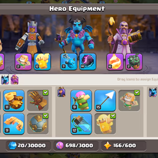 TH 12 FULLY MAX-XP 119-EPIC GG 5 SB 10 FB 16-HERO 65-65-40-NC YES-NOTHING LEFT-BEST DEAL - Image 5