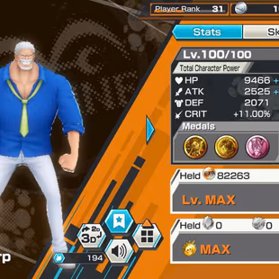 BR630-IOS+Android-Garp Full Boot+6 Ex(Saturn+Kuzan+Roger+Snake+Luffy)+Good Medal+Support 154+Many Bounty Festival Max - Image 6