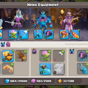 TH11 FULL MAX || 19000 GEMS || 6th BUILDER UNLOCKED || FULLY LOADED STATUES AND OBSTACLES || FREE NAME CHANGE || INSTANT - Image 8