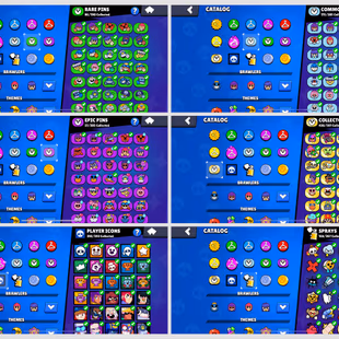 2018 Account 🔥 70908 Trophies 🔥 256 Skins - 91 Brawlers - 36 Hypercharge - Mythic Skins - Lvl 204 | Instant Delivery - Image 5