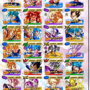 D781-IOS+Android-Meta Account+8 UL(SS Goku+Frieza+Hit+Beast Gohan+Super Vegito)+39 Legend+Good Equipment+Many Good Team - Image 5