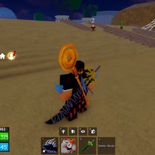 SEA 2 | LVL 1602 | 2 PERMS (ICE + ROCKET) | DARK BLADE | 20+ FRUITS - Image 1