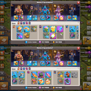 🔥TH-14 NEAR MAX🔥XP-169! S.BALL-20! FIREBALL-20! E.BOOT-20! HEROES:-79-80-57-53-30! ALL PETS! FAST DELIVERY - Image 5