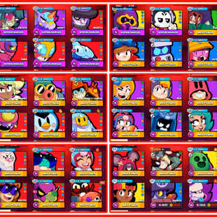 TROPHY TITAN 👾 ATB 90K TROPHIES | 16 R35 BRAWLERS | 18 TITLES | 70 MAXED BRAWLERS 92/92 ALL BRAWLERS | 275 SKINS - Image 4