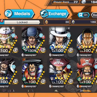 BR601-IOS+Android-Hyber 63+10 Ex Max(Kizaru+Gear 5+Kuzan+Lucci+Roger+Kaido+Roger v2+White Beard)+Vip Medal+Suport 166 - Image 5