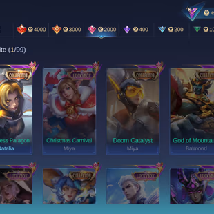 NL691|Lvl 86|RENOWNED CC 5|ALL EMBLEM MAX|129 HEROES MAX|232 SKIN|ROGER TRANSFORMER|KARINA KOF|6 EPIC|ZHASK ZODIAC|BADAN - Image 8