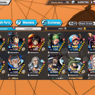 BR507-Meta Account-Garp Max+Snake Max+Yamato Max+Kaido Max+Good Medal+Support 141+Bluneo Max+Shiryu v2 Max+Rayleigh Max - Image 3