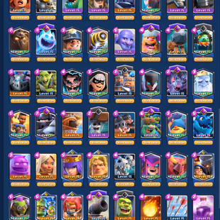 🦄✨[ESPORTS-TOP NOTCH] 120/120 MAX CARD |HIGH AF [65] ELITE RARE EMOTE[180] LUNAR PIG-ROYAL GIANT-S1[Tower]22EVO GEMS 8K - Image 3