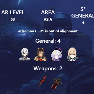 R299-ASIA-AR53-Arlecchino-Dehya-Qiqi-Jeans-Weapon: 2 - Image 2