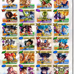 D571-IOS+Android-Team Daima+37 Legends+Vip Equipment+New LL Goku Uis+SS4 Goku+SS3 Vegeta+Trunks+Zamasu+Goku and Bardock - Image 8
